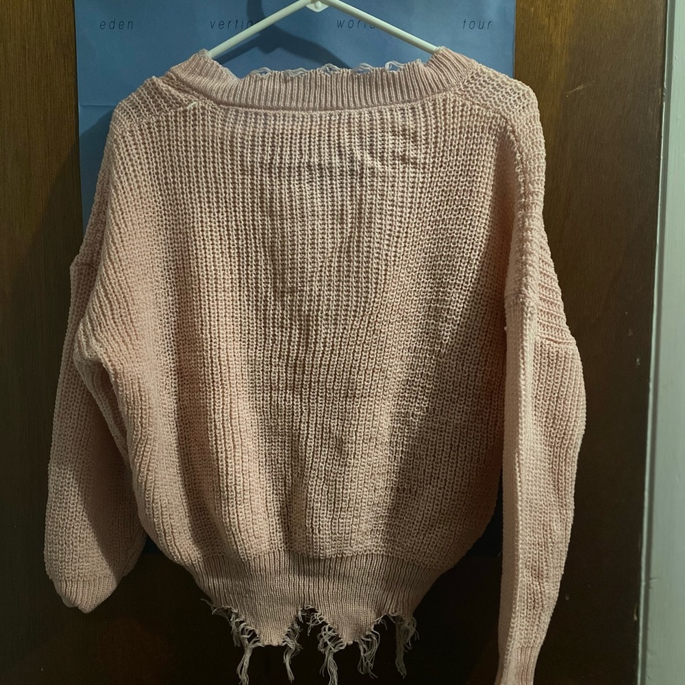 Distressed Sweater - Picture 2 of 2